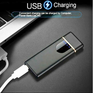Rechargeable, Touch Sensor, Windproof Electric Plasma Arc Lighter